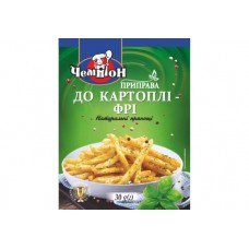 Приправа "До картошки фрі" 30г, 100 шт/ящ ТМ "Чемпіон" 